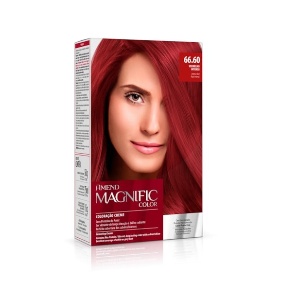 Tintura Amend Magnific Color 66.60 Vermelho Intenso