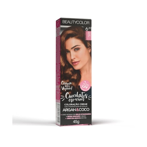 Tintura Beauty Color 6.35 Marrom Glamour