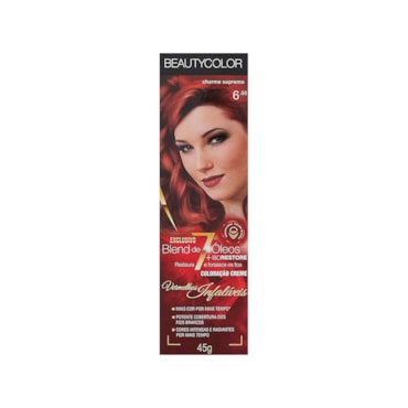 Tintura Beauty Color 6.66 Vermelho Intenso