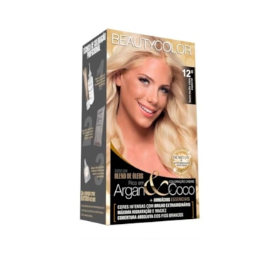 Tintura Beauty Color Kit 12.0 Louro Muito Claro Especial