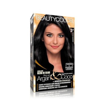 Tintura Beauty Color Kit 3.0 Castanho Escuro