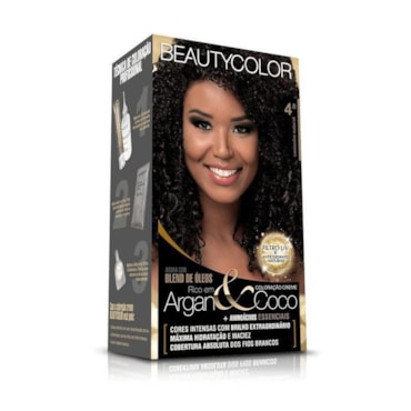 Tintura Beauty Color Kit 4.0 Castanho Natural