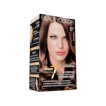 Tintura Beauty Color kit 6.0 Louro Escuro