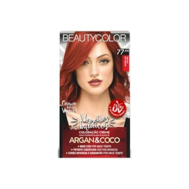 Tintura Beauty Color Kit 77.44 Vermelho Sedução