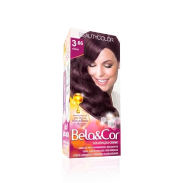 Tintura Bela Cor Mini Kit 3.66 Violeta