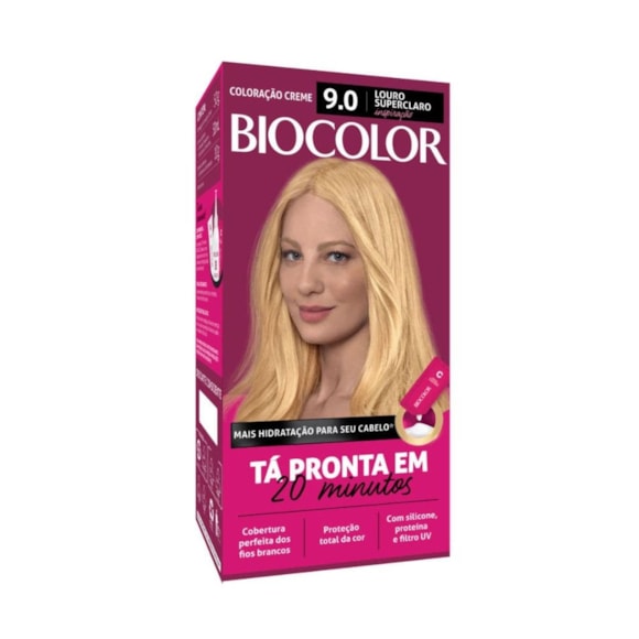Tintura Biocolor Kit 9.0 Super Louro Abusado