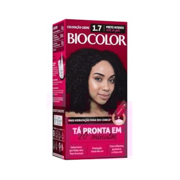Tintura Biocolor Mini Kit 1.7 Preto Intenso