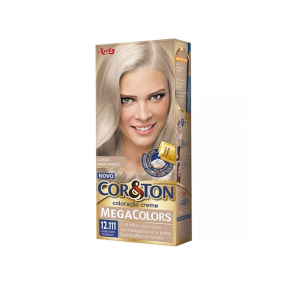 Tintura Cor & Ton 12.111 Louro Super Platinado