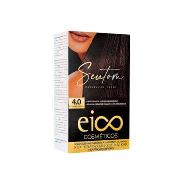 Tintura Eico Seu Tom 4.0 Castanho Médio