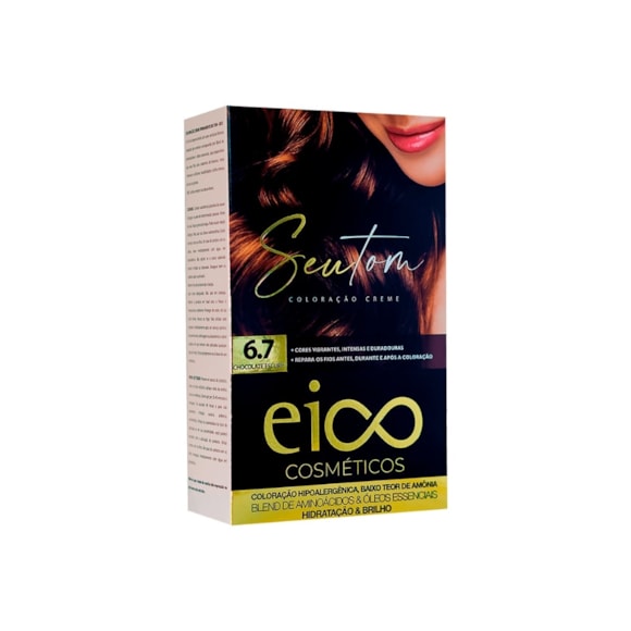 Tintura Eico Seu Tom 6.7 Chocolate Escuro