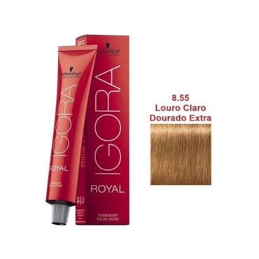 Tintura Igora Royal 8.55 Louro Claro Dourado