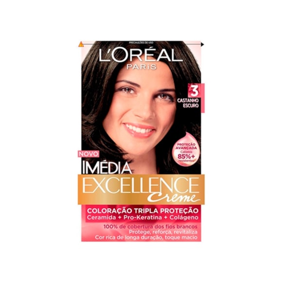 Tintura Imédia 3 Castanho Escuro