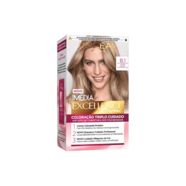 Tintura Imédia 8.1 Louro Sueco