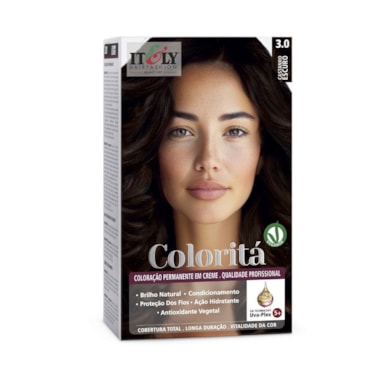 Tintura Itely Colorita 3.0 Castanho Escuro