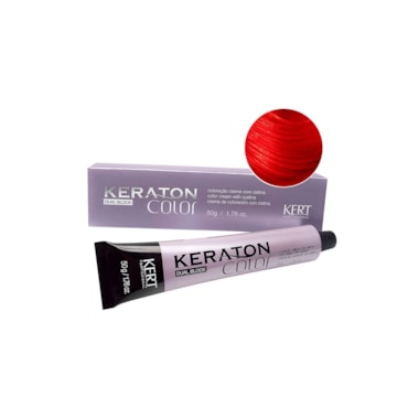 Tintura Keraton Color Dual Block 0.6 Vermelho