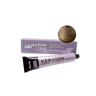 Tintura Keraton Color Dual Block 7.1 Louro Acinzentado