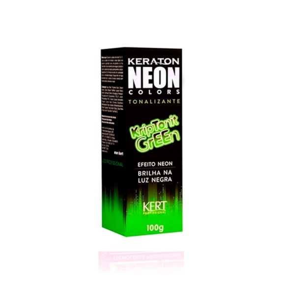 Tintura Keraton Neon Colors Kriptonit Green