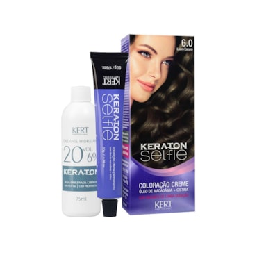 Tintura Keraton Selfie 6.0 Louro Escuro