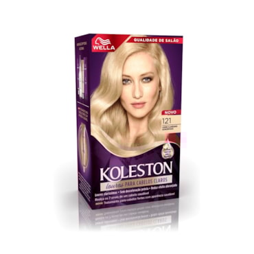 Tintura Koleston 121 Louro Claro Acinzentado