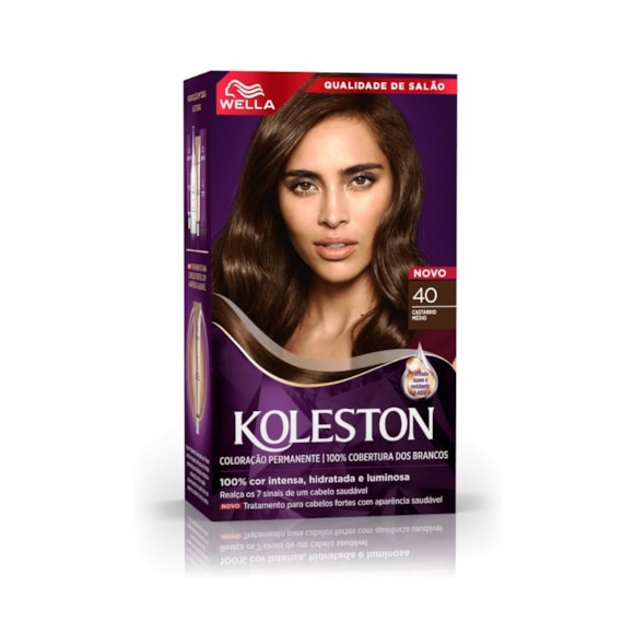 Tintura Koleston 4.0 Castanho Médio