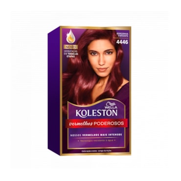 Tintura Koleston 4446 Borgonha Vibrante
