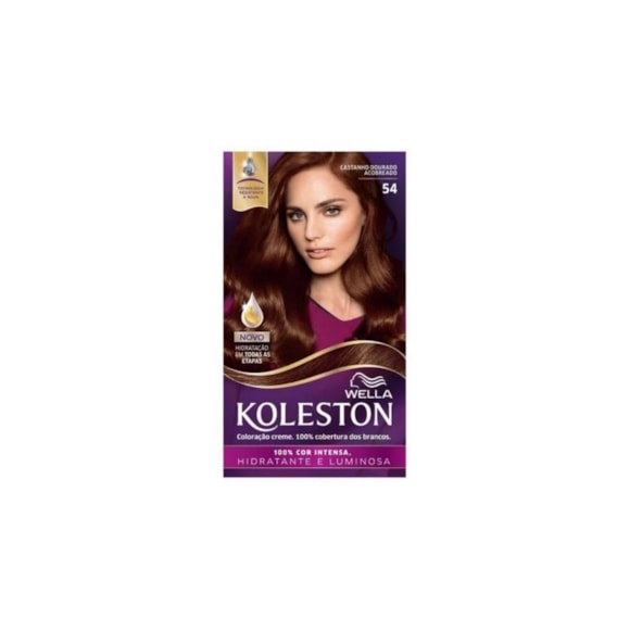Tintura Koleston 5.4 Castanho Dourado Acobreado