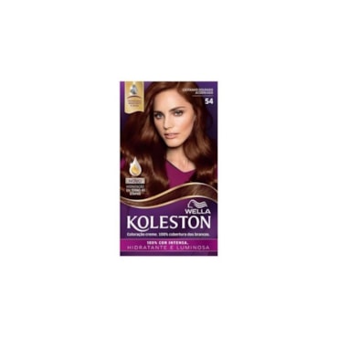 Tintura Koleston 5.4 Castanho Dourado Acobreado