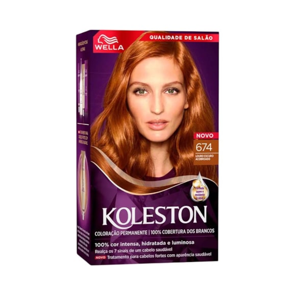 Tintura Koleston 674 Chocolate Acobreado