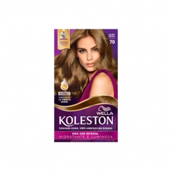 Tintura Koleston 7.0 Louro Médio 