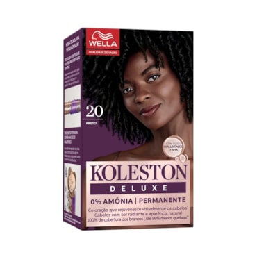 Tintura Koleston Kit Deluxe 20 Preto