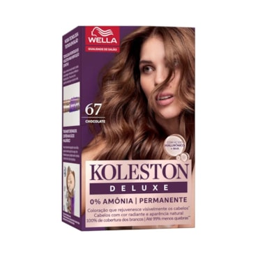 Tintura Koleston Kit Deluxe 67 Chocolate