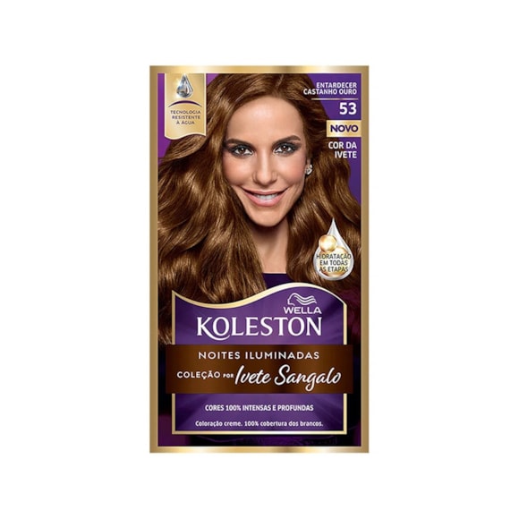 Tintura Koleston Noite 53 Castanho Ouro 24860-0