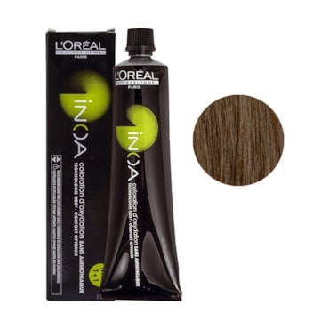 Tintura L´Oréal Profissional Inoa 7.23 Louro Dourado 