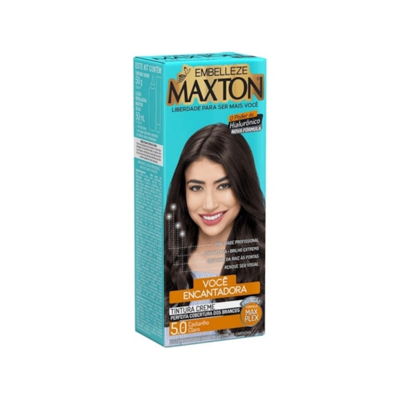 Tintura Maxton 5.0 Castanho Claro