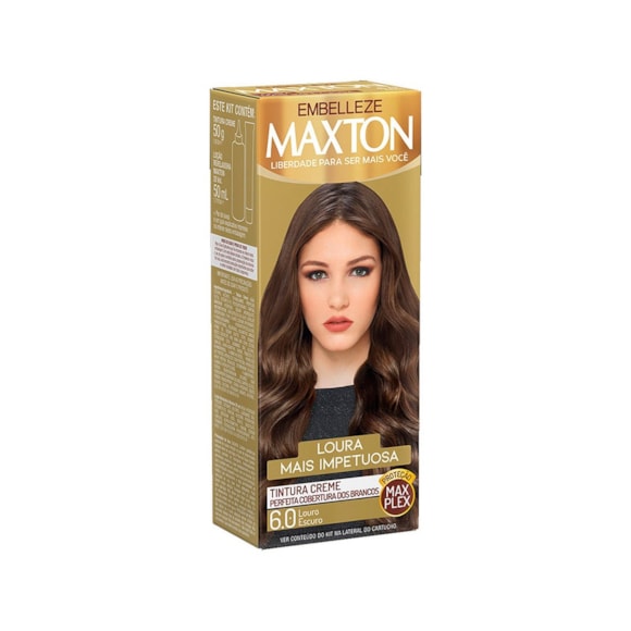 Tintura Maxton Prático 6.0 Louro Escuro