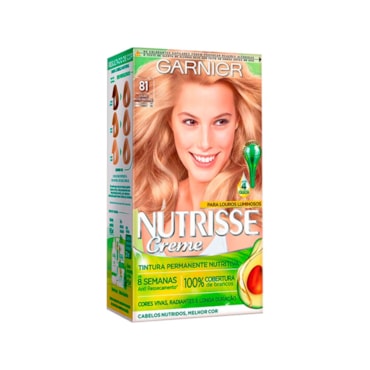 Tintura Nutrisse 81 Louro Paixao Nacional