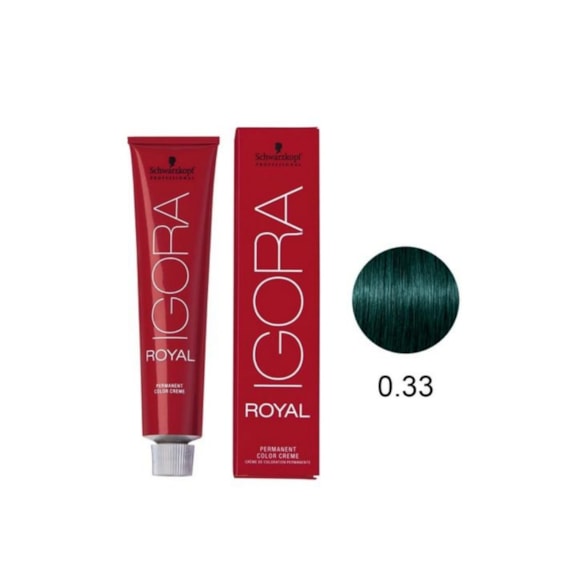 Tintura Schwarzkopf Igora Royal 0.33 Concentrado Anti Vermelho