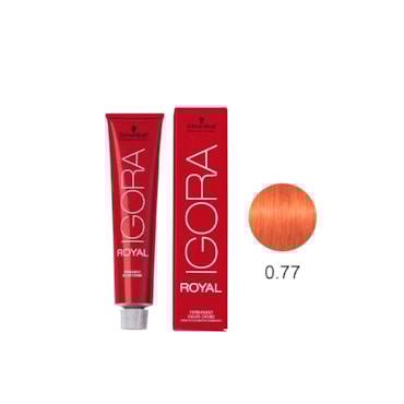 Tintura Schwarzkopf Igora Royal 0.77 Concentrado Cobre