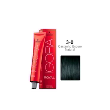 Tintura Schwarzkopf Igora Royal 3.0 Castanho Escuro