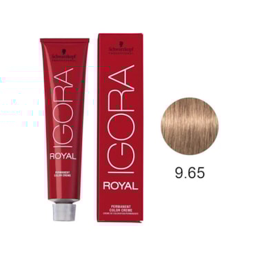 Tintura Schwarzkopf Igora Royal 9.65 Louro Extra Claro 60ml