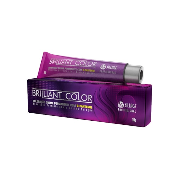 Tintura Sillage Brilliant Color 6.3 Louro Escuro Dourado 50g