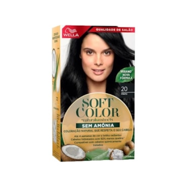 Tintura Soft Color 20 Preto