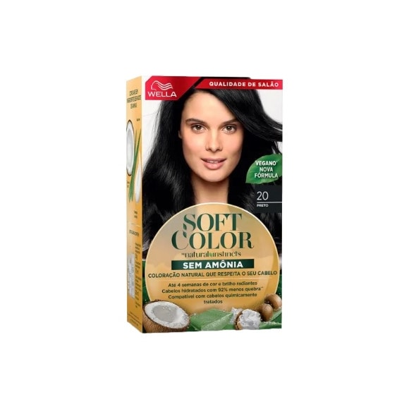 Tintura Soft Color 20 Preto