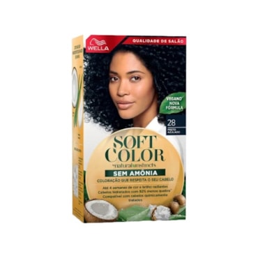 Tintura Soft Color 28 Preto Azulado