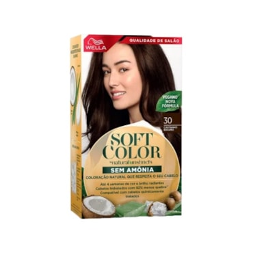 Tintura Soft Color 30 Castanho Escuro