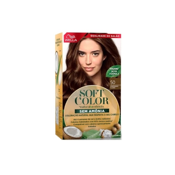 Tintura Soft Color 50 Castanho Claro