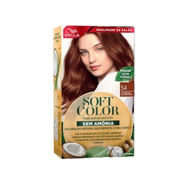 Tintura Soft Color 54 Castanho Acobreado