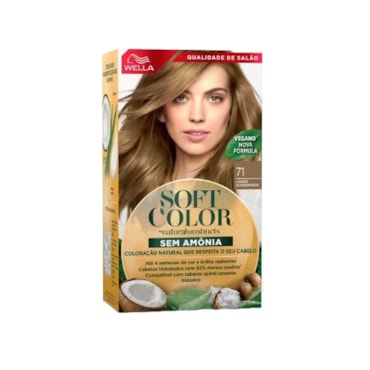 Tintura Soft Color 71 Louro Acinzentado