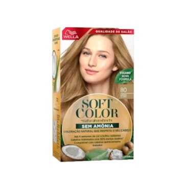 Tintura Soft Color 80 Louro Claro