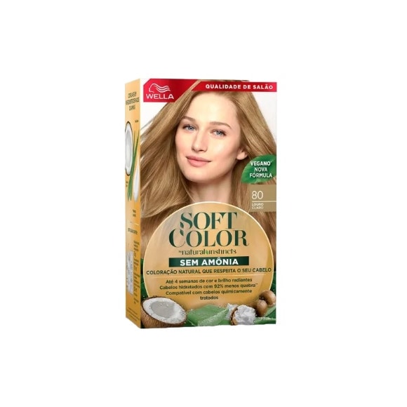 Tintura Soft Color 80 Louro Claro